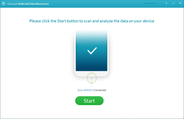 How to Use Gihosoft Free Android Data Recovery Scan Lost/Deleted Files from Android Device