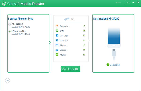 Gihosoft Mobile Phone Transfer Guide