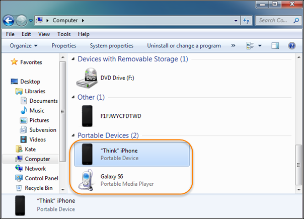 3 Tips to Transfer Photos and Pictures from iPhone to Android Transfer iPhone Photos to Android by Drag-and-Drop